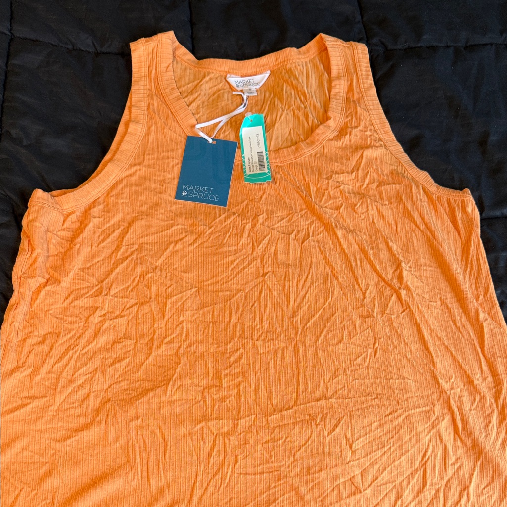Market & Spruce Orange Women’s Tank